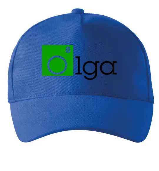 Кепка Olga Ярко-синий фото