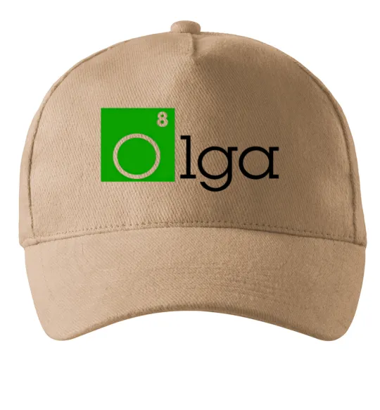 Кепка Olga Песочный фото