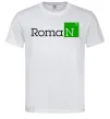 Чоловіча футболка Roman Білий фото