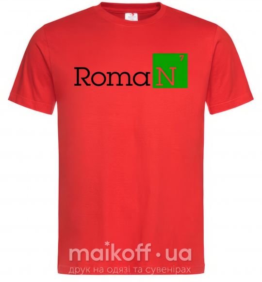 Мужская футболка Roman Красный фото