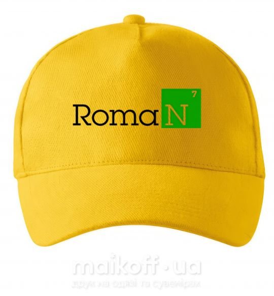 Кепка Roman Сонячно жовтий фото