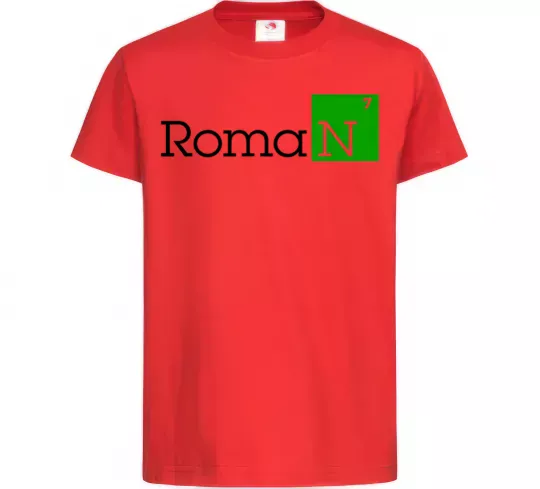 Дитяча футболка Roman Червоний фото