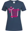 Женская футболка Ірина не подарунок Ірина сюрприз Темно-синий Женская футболка Ірина не подарунок Ірина сюрприз Темно-синий фото
