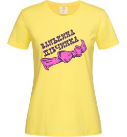 Женская футболка Ванькина дівчинка Женская футболка Ванькина дівчинка