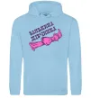 Жіноча толстовка (худі) Ванькина дівчинка Блакитний фото