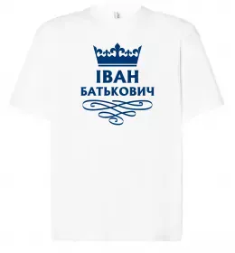 Футболка Оверсайз Ванькина дівчинка Білий фото