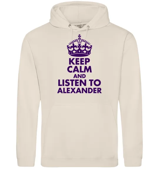Мужская толстовка (худи) Keep calm and listen to Alexander Таш фото