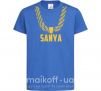 Дитяча футболка Sanya золотая цепь Яскраво-синій фото