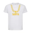 Дитяча футболка Sanya золотий ланцюжок Білий фото