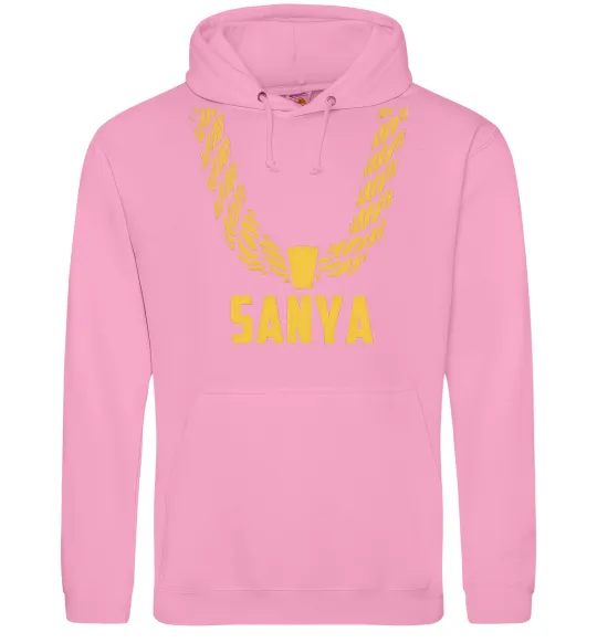 Чоловіча толстовка (худі) Sanya золотий ланцюжок Рожевий фото