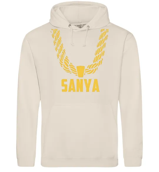 Мужская толстовка (худи) Sanya золотий ланцюжок Таш фото