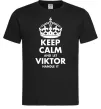 Мужская футболка Keep calm and let Viktor handle it Черный Мужская футболка Keep calm and let Viktor handle it Черный фото