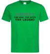 Чоловіча футболка Andrey the man the myth the legend Зелений Чоловіча футболка Andrey the man the myth the legend Зелений фото