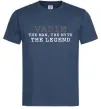 Мужская футболка Vadim the man the myth the legend Темно-синий фото
