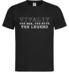 Мужская футболка Vitaliy the man the myth the legend Черный фото
