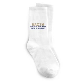 Шкарпетки Maxim the man the myth the legend