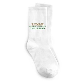 Носки Roman the man the myth the legend