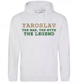 Мужская толстовка (худи) Ярослав Батькович Черный фото