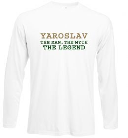 Лонгслив Yaroslav the man the myth the legend