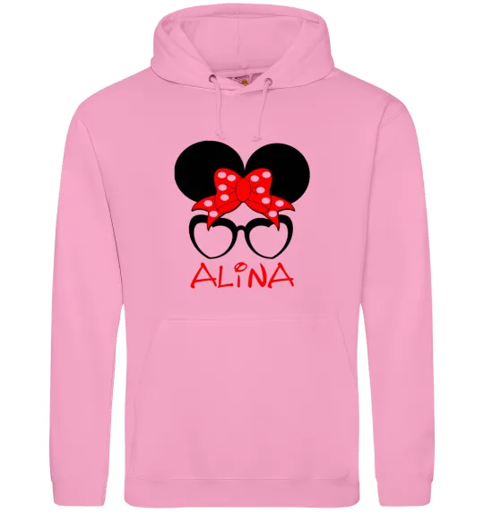 Жіноча толстовка (худі) Alina minnie Рожевий фото