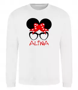 Свитшот Аліна золота людина Черный фото