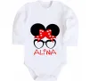 Дитячий бодік Alina minnie Білий фото