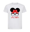 Детская футболка Alina minnie Белый фото