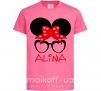 Дитяча футболка Alina minnie Яскраво-рожевий фото