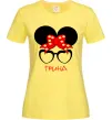 Женская футболка Ірина minnie Лимонный фото