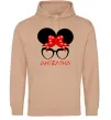 Женская толстовка (худи) Ангеліна minnie Песочный Женская толстовка (худи) Ангеліна minnie Песочный фото