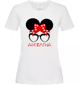 Женская футболка Ангеліна minnie Белый фото