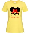 Жіноча футболка Ангеліна minnie Лимонний Жіноча футболка Ангеліна minnie Лимонний фото