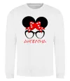 Свитшот Ангеліна minnie Белый фото