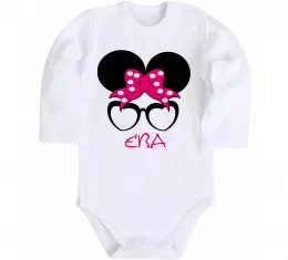 Детский боди Єва вирішує все Белый фото