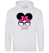 Женская толстовка (худи) Єва minnie Серый меланж Женская толстовка (худи) Єва minnie Серый меланж фото