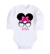 Дитячий бодік Єва minnie Білий фото