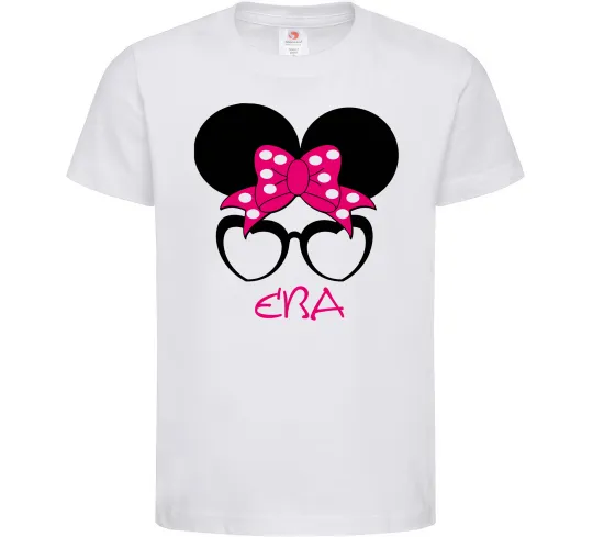 Дитяча футболка Єва minnie Білий фото