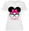 Женская футболка Tania minnie Белый фото