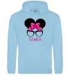 Жіноча толстовка (худі) Tania minnie Блакитний фото