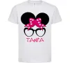 Дитяча футболка Tania minnie Білий Дитяча футболка Tania minnie Білий фото