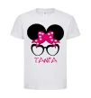 Детская футболка Tania minnie Белый фото