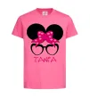 Детская футболка Tania minnie Ярко-розовый фото
