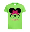 Детская футболка Tania minnie Лаймовый фото