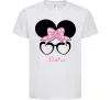 Детская футболка Darina minnie Белый фото