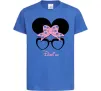Детская футболка Darina minnie Ярко-синий фото
