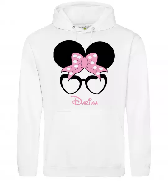 Жіноча толстовка (худі) Darina minnie Білий фото