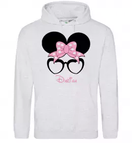 Женская толстовка (худи) Погану дівчину Дар'єю не назвуть Белый фото