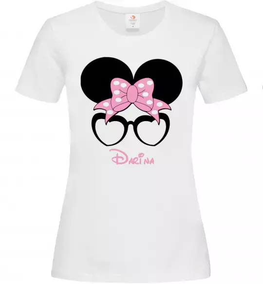 Женская футболка Darina minnie Белый фото