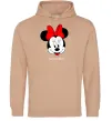 Жіноча толстовка (худі) Anastasiya minnie mouse Пісочний Жіноча толстовка (худі) Anastasiya minnie mouse Пісочний фото