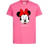 Дитяча футболка Anastasiya minnie mouse Яскраво-рожевий фото